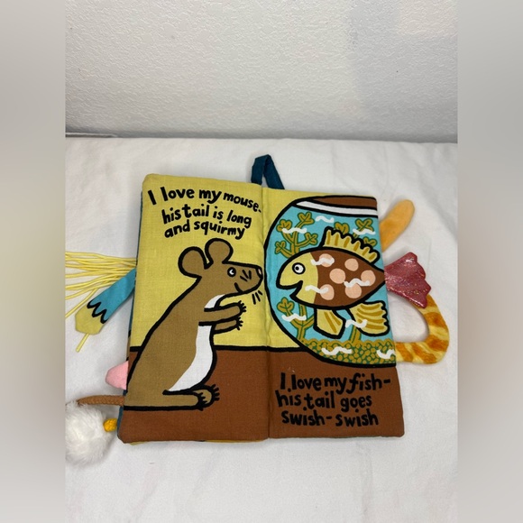 Jellycat Pet Tails Activity Cloth Book (Retired) - Picture 4 of 8